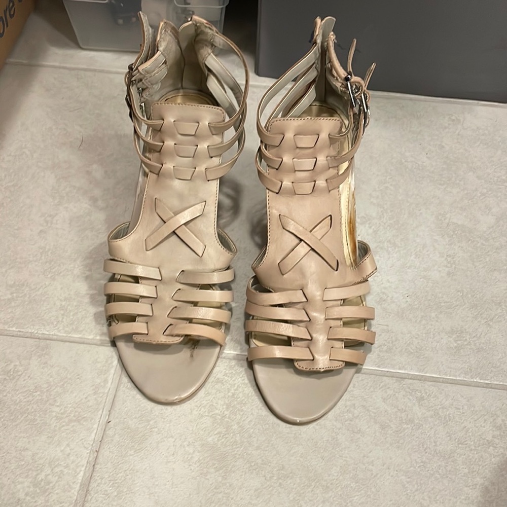 Well loved Fergie Heels. Sz. 8.5